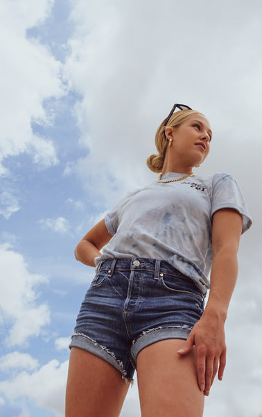 Texas Sky-Dye Logo Tee