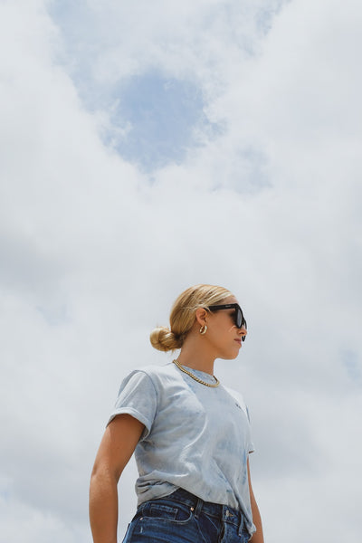 Texas Sky-Dye Logo Tee